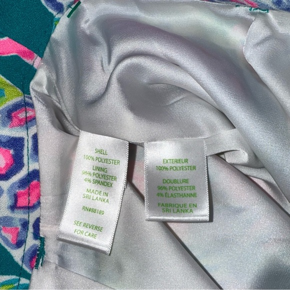 Lilly Pulitzer Debbie Skirt Maldives Green Turtle - Picture 7 of 7